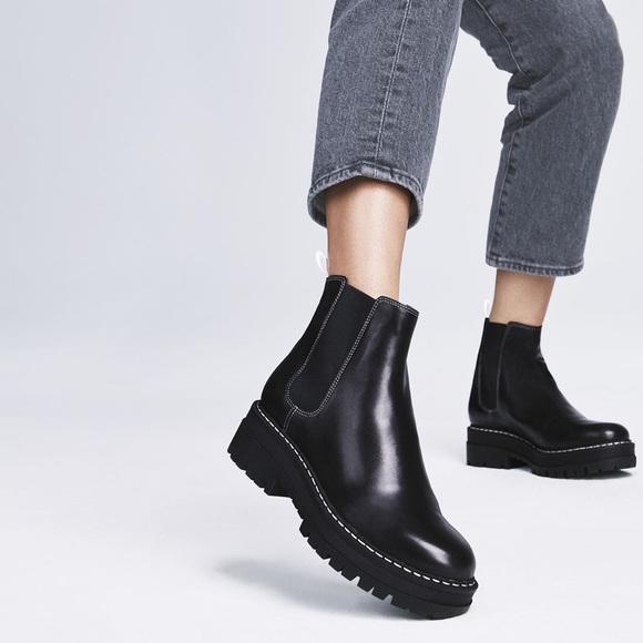 Marc fisher ltd pirro chelsea lugsole ankle bootie Clearance